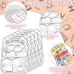 ZOIIWA 40 Schoolbag Read All About Me Posters Star Students Posters to Fill in for Kids Students Teachers All About Me Posters Decoration Elementary School Kindergarten Classroom Supplies by 