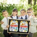 ZOIIWA 40 Schoolbag Read All About Me Posters Star Students Posters to Fill in for Kids Students Teachers All About Me Posters Decoration Elementary School Kindergarten Classroom Supplies by 