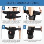 DocBraces - Hinged Knee Brace for Knee Pain, Adjustable Compression Knee Support Brace for Men & Women, Open Patella Knee Wrap for Swollen,Meniscus Tear,ACL,PCL,Joint Pain Relief,Injury Recovery. DB44 from Docbraces