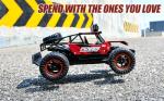 BEZGAR 17 Toy Grade 1:14 Scale Remote Control Car, 2WD High Speed 20 Km/h All Terrains Electric Toy Off Road RC Monster Vehicle Truck Crawler with Two Rechargeable Batteries for Boys Kids and Adults by BEZGAR
