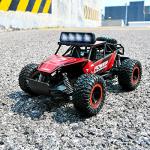 BEZGAR 17 Toy Grade 1:14 Scale Remote Control Car, 2WD High Speed 20 Km/h All Terrains Electric Toy Off Road RC Monster Vehicle Truck Crawler with Two Rechargeable Batteries for Boys Kids and Adults by BEZGAR