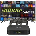 JMachen Video Games Console Built in 90,000+ Retro Games, 256G Retro Classic Gaming Console, Game System Compatible with MAME/Atari/Nintendo/Sega, with 2 Controllers, 4G RAM+32G ROM, S905X3 Quad-core by SHENZHEN ORANTH TECHNOLOGY CO.,LTD