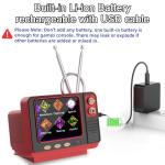 Retro Handheld Games Console Built-in 308 Games 3.0 Inch LCD Mini TV Video Games Player Support AV Output Electronic Games Gift for for Boys Girls Age 4-12 by E-MODS GAMING