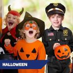 Kangaroo Deluxe Boys Police Costume for Kids, Medium, Blue, Size Medium 8-10 from Kangaroo Manufacturing