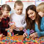 TOMYOU 200 Pieces Building Blocks Kids STEM Toys Educational Building Toys Discs Sets Interlocking Solid Plastic for Preschool Kids Boys and Girls Aged 3+, Safe Material Creativity Kids Toys by TOMYOU