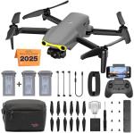 Autel Robotics EVO Nano+ Premium Bundle - Nano Plus Drone with 3-Axis Gimbal, 4K Camera, RYYB, 3D Obstacle Avoidance, PDAF + CDAF Focus, 28-Min Flight Time, 10 KM Transmission, Extra 64G SD, Gray by Autel