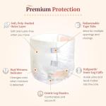 Tranquility ATN Adult Disposable Briefs with All-Through-The-Night Protection, M (32"-44") - 48 ct (Pack of 4) by Principle Business Enterprises/Incontinence