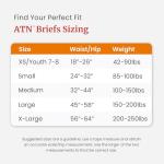 Tranquility ATN Adult Disposable Briefs with All-Through-The-Night Protection, M (32"-44") - 48 ct (Pack of 4) by Principle Business Enterprises/Incontinence