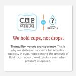 Tranquility ATN Adult Disposable Briefs with All-Through-The-Night Protection, M (32"-44") - 48 ct (Pack of 4) by Principle Business Enterprises/Incontinence