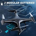 Cheerwing U88S GPS Drone with 4K Camera for Adults, 5G WiFi FPV Drone with Auto Return, Follow Me, Waypoint Fly, Voice Control by Udirc