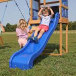 Backyard Discovery Bay Pointe All Cedar Wooden Swing Set from Backyard Discovery