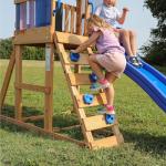 Backyard Discovery Bay Pointe All Cedar Wooden Swing Set from Backyard Discovery