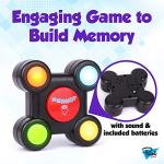 Point Games Memory Run - Electronic Memory Handheld Game with Lights - Competitive Maze Challenge Gameplay -Cognitive Developmental Brain Teaser Puzzle Toy - Kids Ages 6+ from Point Games