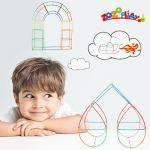 ZoZoplay Straw Constructor STEM Building Toys 400 Piece Straws and Connectors Building Sets Colorful Motor Skills Interlocking Plastic Engineering Toys Best Educational Toys Boy & Girlâ¦ by ZoZoplay