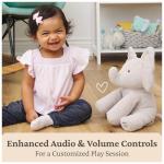 Baby GUND Animated Flappy The Elephant Stuffed Animal Baby Toy Plush, Gray, 12" from Spin Master