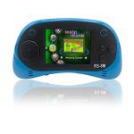 EASEGMER 16 Bit Kids Handheld Games Built-in 200 HD Video Games, 2.5 Inch Portable Game Player with Headphones - Best Travel Electronic Toys Gifts for Toddlers Age 3-10 Years Old Children (Blue) from EASEGMER