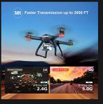 Holy Stone HS700D FPV Drone with 4K FHD Camera Live Video and GPS Return Home, RC Quadcopter for Adults Beginners with Brushless Motor, Follow Me, 5G WiFi Transmission, Modular Battery Advanced Selfie by Holy Stone