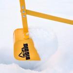 Reeves International The Big Dig Sandbox Digger Excavator Crane with 360Â° Rotation with Base, Great for Sand, Dirt and Snow | Steel Outdoor Play | Beach Toy | Yellow | Age 3+ from The Big DigÂ®