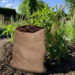 COTTON CRAFT Potato Sack Race Bag - 10 Pack Sturdy Jute Burlap Gunny Bag - Playground Fitness Equipment Sports Fun Games Birthday Picnic Party - Adults Kids Jumping Sack Frost Protection - Large 24x39 by Orient Originals Inc.