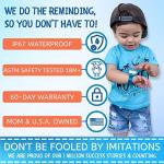 Potty Time: The Original Potty Watch | Water Resistant | Toilet Training Aid, Set Automatic Timers with Music for Gentle Reminders, Plays Songs & Flashing Lights, (Women & U.S. Owned), Blue (Blue) by Potty Time