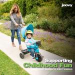 Joovy Tricycoo 4.1 Kid's Tricycle, Push Tricycle, Toddler Trike, Blue by Joovy