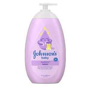 Johnson's Moisturizing Bedtime Baby Body Lotion with Coconut Oil & Relaxing NaturalCalm Aromas to Help Relax Baby, Hypoallergenic, Paraben- & Phthalate-Free Baby Skin Care, 27.1 fl. Oz from Johnson & Johnson - Ketotifen