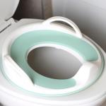 Potty Training Seat for Boys and Girls With Handles, Fits Round & Oval Toilets, Non-Slip with Splash Guard, Includes Free Storage Hook - Jool Baby from Jool Baby Products