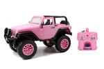 Jada Toys GIRLMAZING Big Foot Jeep R/C Vehicle (1:16 Scale), Pink by Jada Toys - US