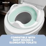 Potty Training Seat for Boys and Girls With Handles, Fits Round & Oval Toilets, Non-Slip with Splash Guard, Includes Free Storage Hook - Jool Baby from Jool Baby Products