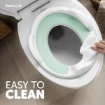 Potty Training Seat for Boys and Girls With Handles, Fits Round & Oval Toilets, Non-Slip with Splash Guard, Includes Free Storage Hook - Jool Baby from Jool Baby Products