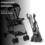 Kolcraft Cloud Plus Lightweight Easy Fold Compact Travel Baby Stroller, Slate Grey by Kolcraft