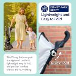 Kolcraft Cloud Plus Lightweight Easy Fold Compact Travel Baby Stroller, Slate Grey by Kolcraft