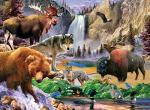 Puzzles for Kids, 100 Piece Jigsaw Puzzle for Toddler and Family Fun - Yellowstone National Park by MasterPieces â Family Owned American Company from Masterpieces
