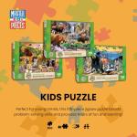 Puzzles for Kids, 100 Piece Jigsaw Puzzle for Toddler and Family Fun - Yellowstone National Park by MasterPieces â Family Owned American Company from Masterpieces