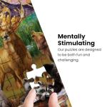 Puzzles for Kids, 100 Piece Jigsaw Puzzle for Toddler and Family Fun - Yellowstone National Park by MasterPieces â Family Owned American Company from Masterpieces