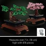 LEGO Bonsai Tree 10281 Building Kit, a Building Project to Focus The Mind with a Beautiful Display Piece to Enjoy, New 2021 (878 Pieces) by LEGO