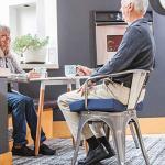 DMI Seat Cushion and Chair Cushion for Office Chairs, Wheelchairs, Mobility Scooters, Kitchen Chairs or Car Seats for Support and Height while Reducing Stress on Back, Tailbone or Sciatica, 16x18x3 by DMI