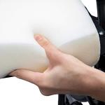 DMI Seat Cushion and Chair Cushion for Office Chairs, Wheelchairs, Mobility Scooters, Kitchen Chairs or Car Seats for Support and Height while Reducing Stress on Back, Tailbone or Sciatica, 16x18x3 by DMI