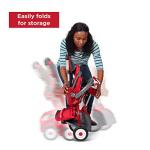 Radio Flyer Deluxe EZ Fold 4-in-1 Stroll 'N Trike, Red from Radio Flyer