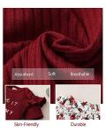 Infant Baby Girl Clothes Romper Shorts Set Floral Baby Girls' Clothing Ruffle Baby Girl Stuff Cute Baby Girl Gifts Maroon 6 to 12 Months Baby Girl Clothes by 