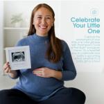 Pearhead Love at First Sight Sonogram Picture Frame, Baby Ultrasound Photo Frame, Baby Nursery DÃ©cor, White from Pearhead