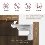 Cabinet Locks Child Safety, Invisible Baby Proof Cabinet Locks, Upgraded Cabinet Locks with Strong Adhesive for Drawers by CalMyotis, 10 Pack from CalMyotis