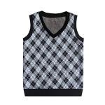 Kids 100 Days of School Costume for Boys - Halloween Old Man Costume Hat, Glasses and Grandpa Vest Set for Child,LightGrey1-4 by EFORLED