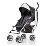 3Dlite Black Convenience Stroller (with Silver Frame) by Summer Infant