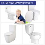 Portable Folding Large Non Slip Silionce Pads Potty Training Seat for Kids Boys & Girls, Toddlers Toilet Seat, Recyclable Potty Seat Cover for Travel from MAGTiMES