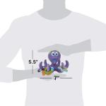 Nuby Floating Purple Octopus with 3 Hoopla Rings Interactive Bath Toy by AmazonUs/NUBY4