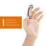 Neo G Finger Splint, Easy-Fit - Support for Trigger Finger, Mallet Finger, Baseball Finger, Strain, Sprains, Broken Fingers, Basketball - Patented Design - Class 1 Medical Device - Small - Grey - 5cm/2in by Neo G