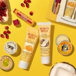 Burt's Bees Tips and Toes Kit Gift Set, 6 Travel Size Products in Gift Box - 2 Hand Creams, Foot Cream, Cuticle Cream, Hand Salve and Lip Balm by Burt's Bees, Inc.