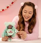 Na Na Na Surprise Cynthia Sweets - Mint Teddy Bear-Inspired 7.5" Fashion Doll with Mint Green Hair, Heart-Shaped Dress and Brush, Great Valentine's Day Gift and Toy for Kids Ages 5 6 7 8+ Years by MGA Entertainment