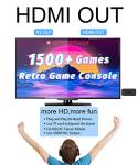 CICYSTORE Retro Game Console with 818 Retro Video Games, HDMI HD Output NES Retro Game Console Wireless, Old Arcade Plug and Play Video Games Console is an Ideal Gift Choice for Children and Adults by CICYSTORE